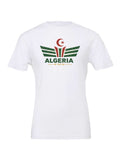 Algeria Wing WC26 design on a white Bella+Canvas 3001 tee
