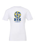 Bosnia and Herzegovina WC26 design on a white Bella+Canvas 3001 tee