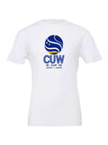 Curacao WC26 design on a white Bella+Canvas 3001 tee