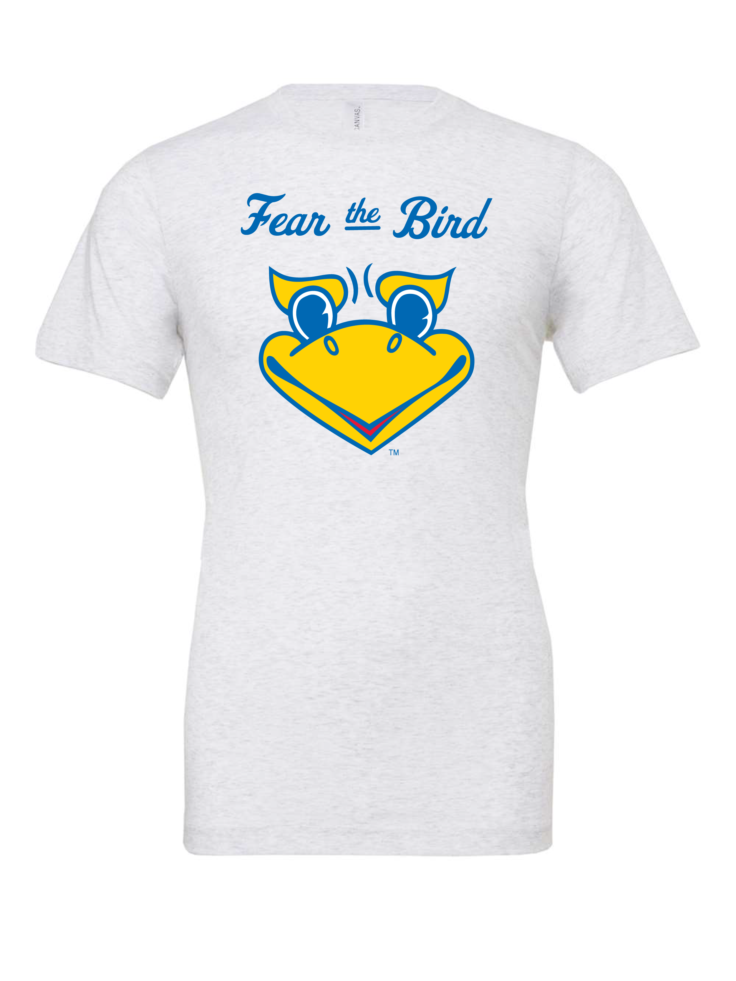 Fear the Bird design on a white t-shirt