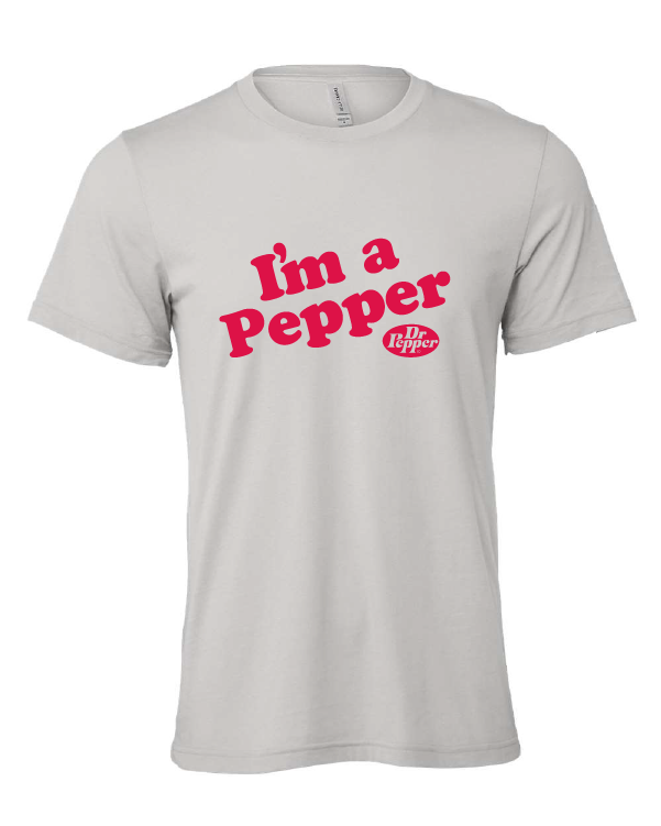 dr pepper funny gray tshirt gray t-shirt