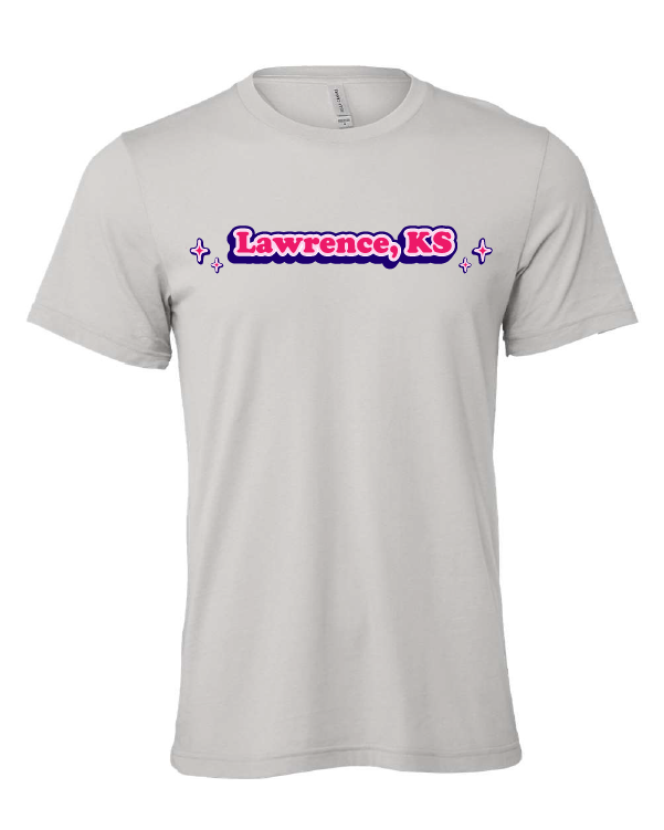 Lawrence, KS Sparkle t-shirt, photo 2