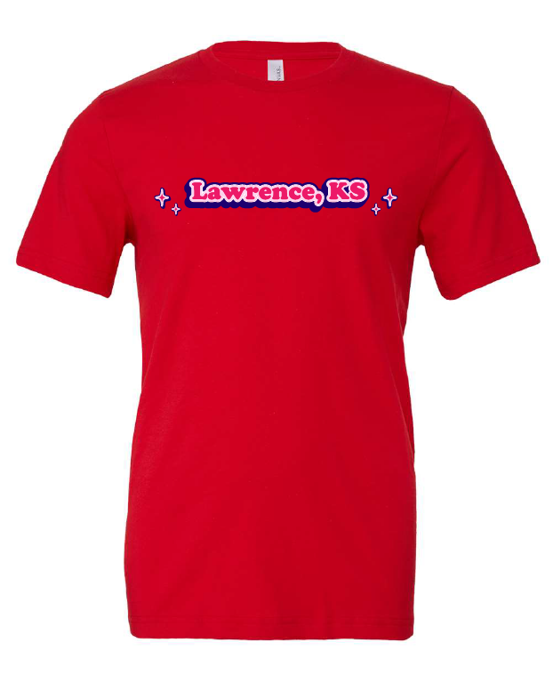 Lawrence, KS Sparkle t-shirt, photo 3