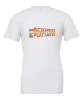 Scared of the Future design on a white t-shirt