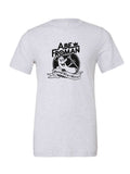 Abe Froman on a white t-shirt