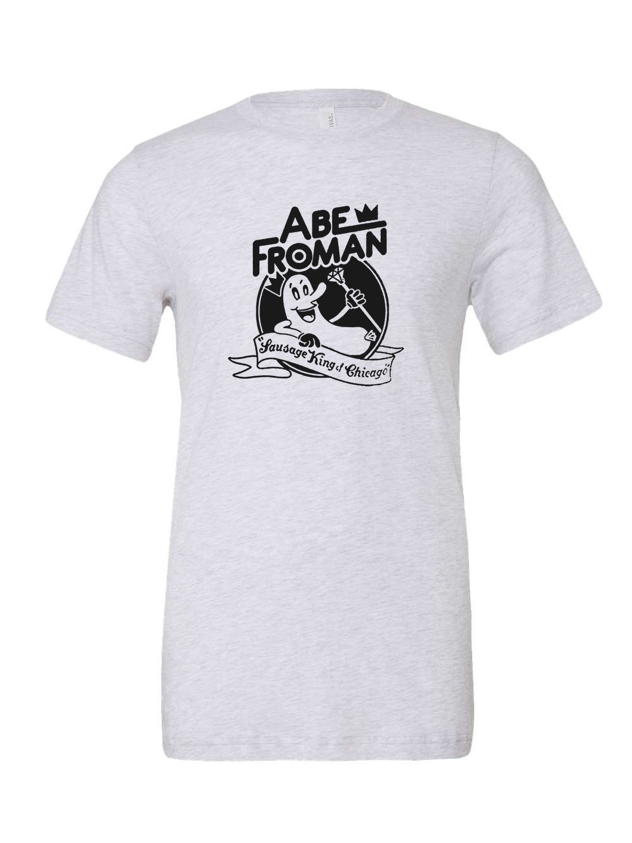 Abe Froman on a white t-shirt