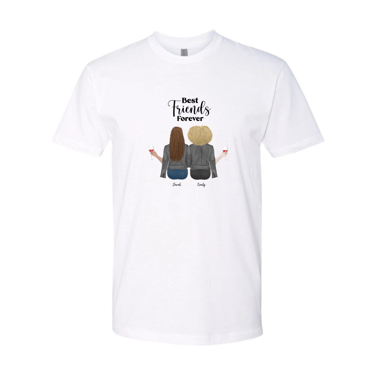 Besties Forever Custom Tee