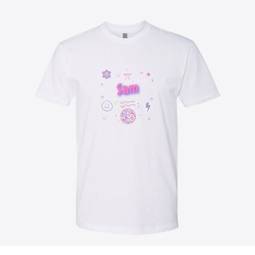 Adventurer Name Kids Custom Tee