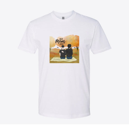 Always With Me Mom Memorial Custom Tee