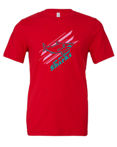 sharks facts funny red tshirt t-shirt 