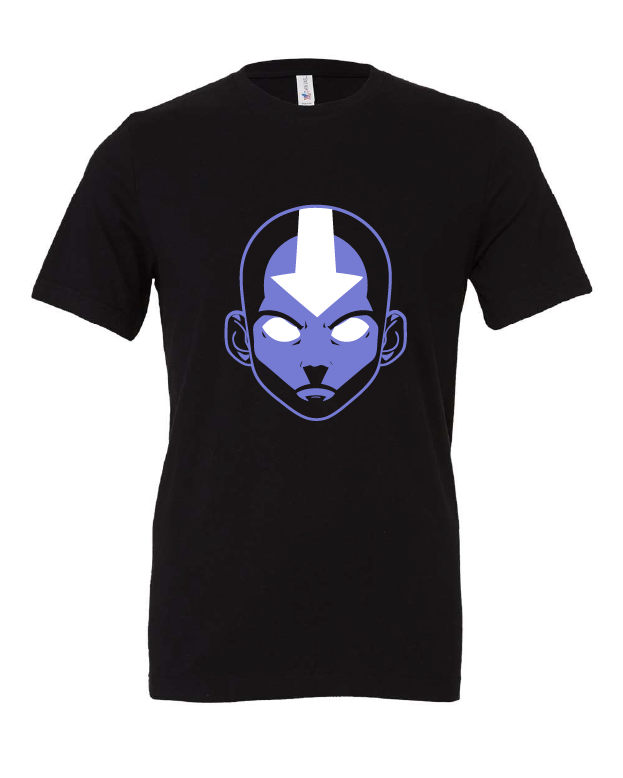 atla aang tv show avatar state black tshirt t-shirt 