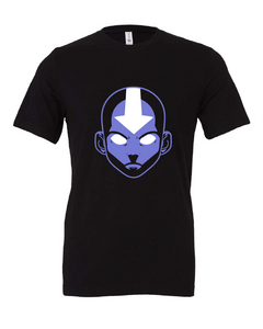 atla aang tv show avatar state black tshirt t-shirt 