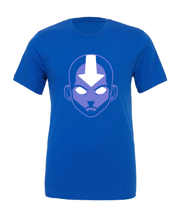 atla aang tv show avatar state blue tshirt t-shirt 