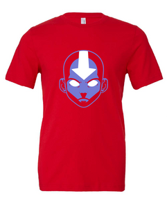 atla aang tv show avatar state red tshirt t-shirt 