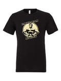 Baberaham Lincoln on a black t-shirt
