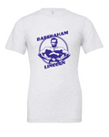 Baberaham Lincoln design on a white t-shirt