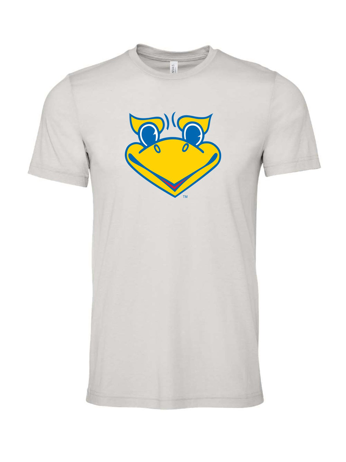 Beak 'Em on a cement gray t-shirt