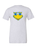Beak 'Em on a white t-shirt