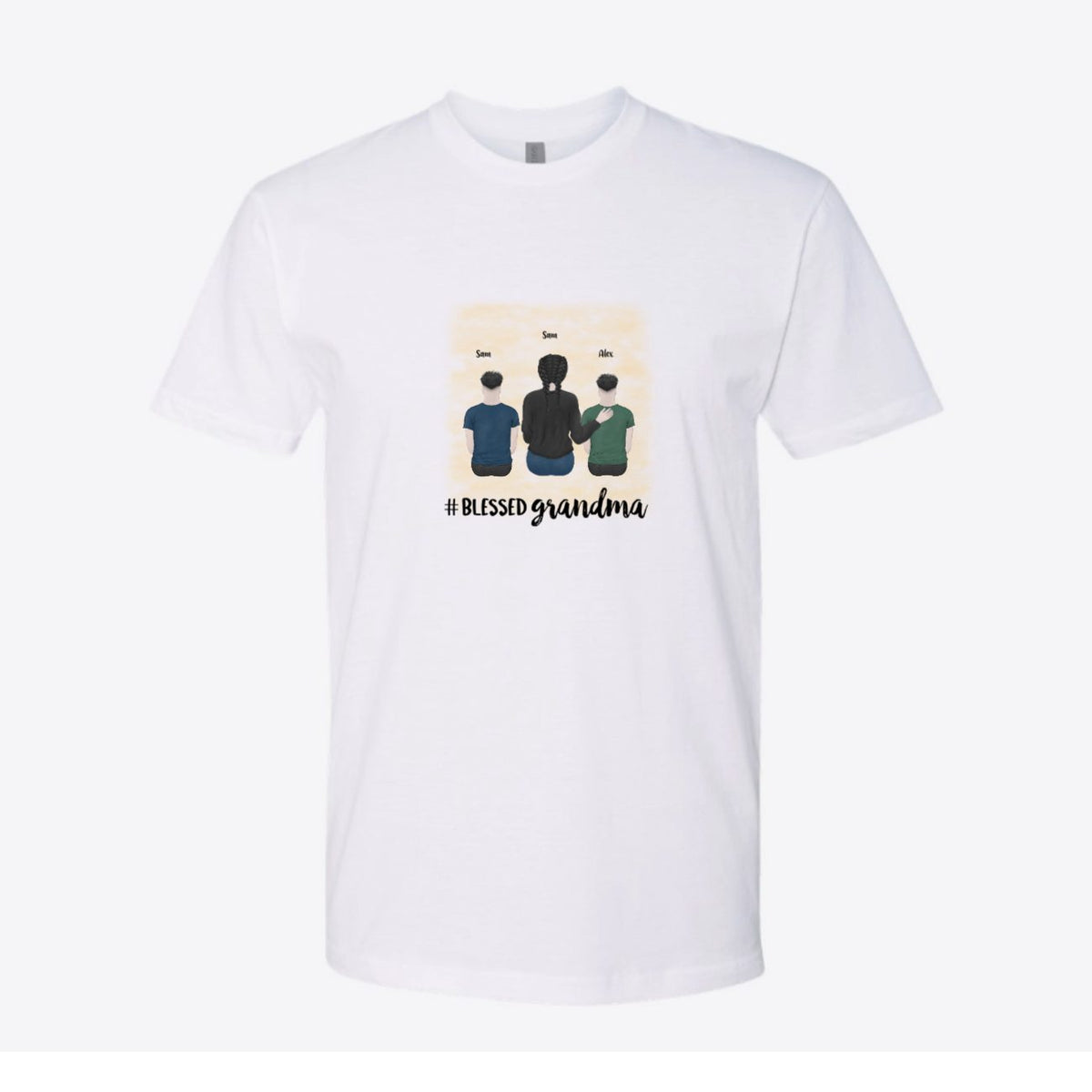 Blessed Grandma Custom Tee