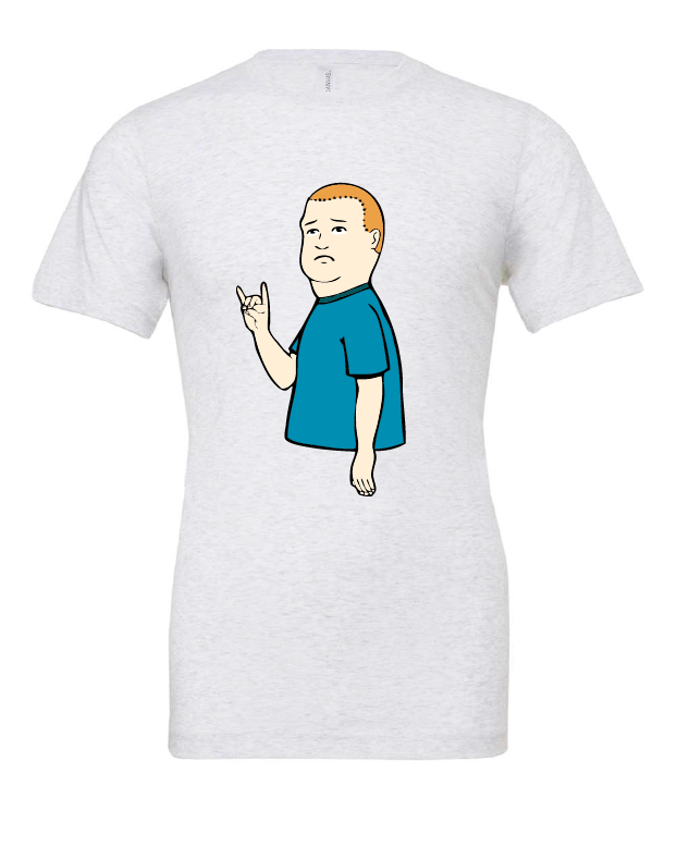 king of the hill bobby hill tv show white tshirt t-shirt 