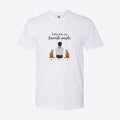 Cats Are My Favorite People Custom Tee