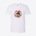 Christmas Bow Photo Custom Tee