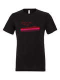 Clinton Lake Yacht Club on a black t-shirt