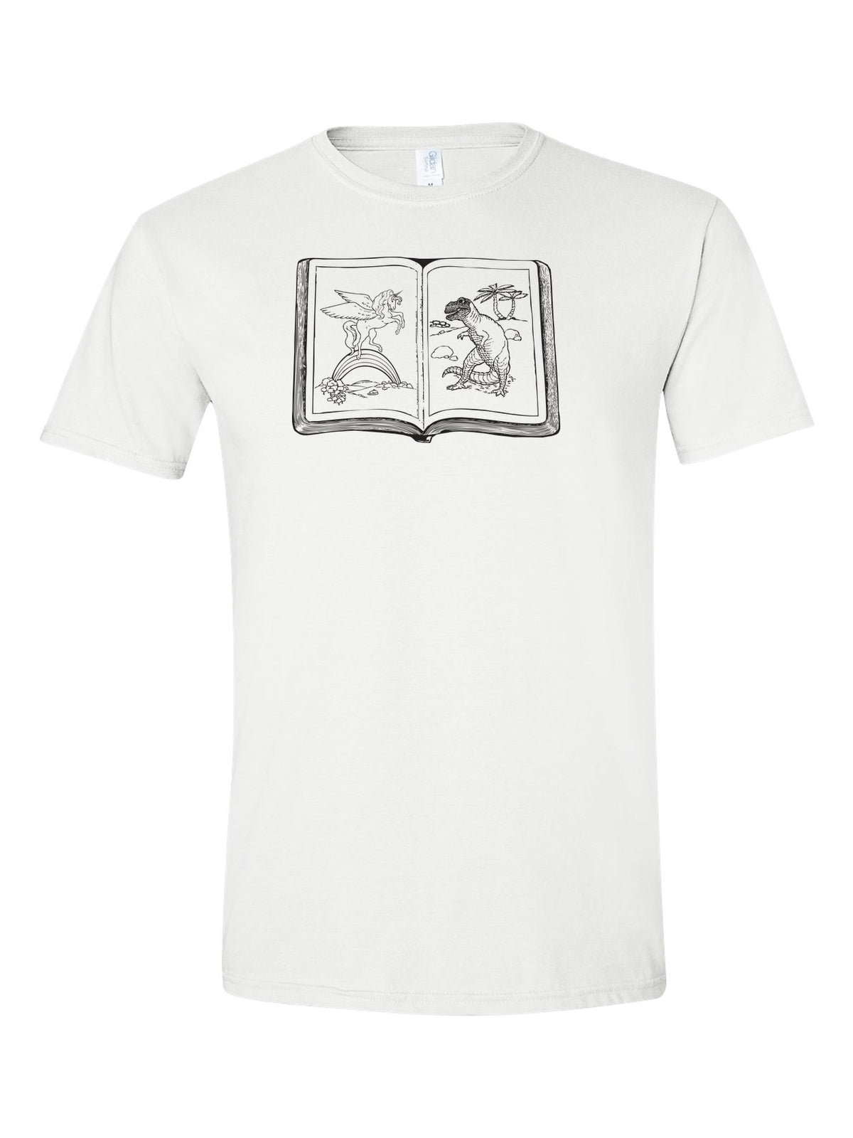 Coloring Book Costume design on a white t-shirt