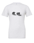 CTRL ESC design on a white t-shirt
