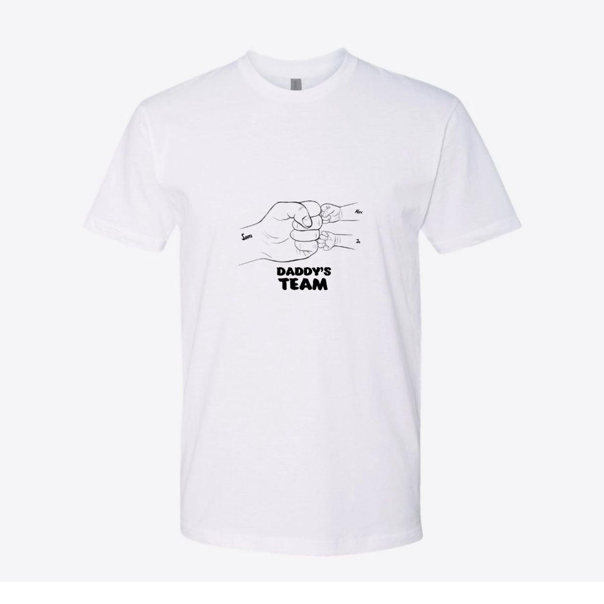 Daddy's Team Custom Tee