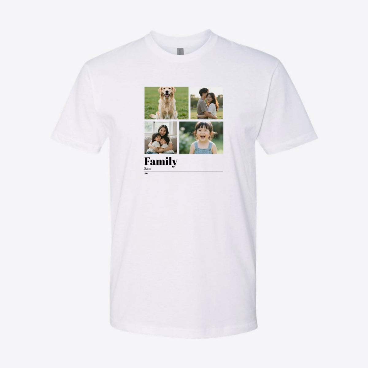 Dictionary Photo Collage Custom Tee