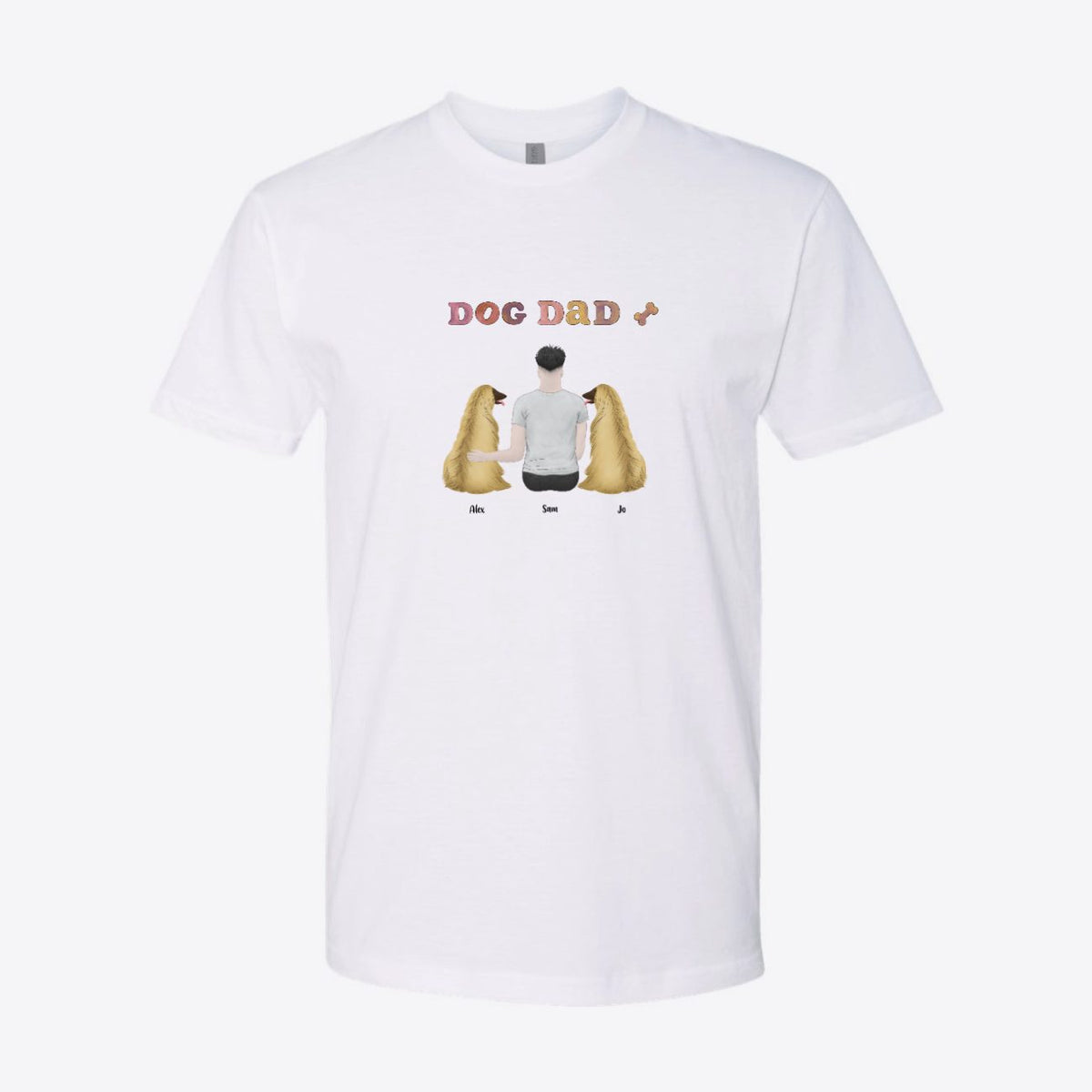 Dog Dad Custom Tee