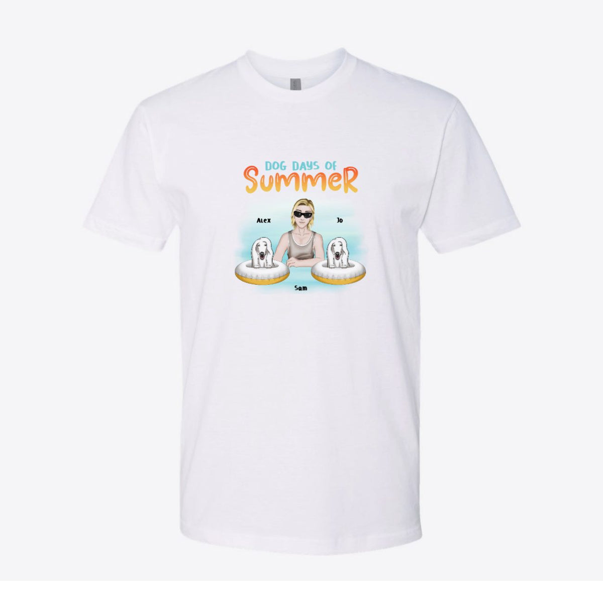 Dog Days of Summer Dad Custom Tee