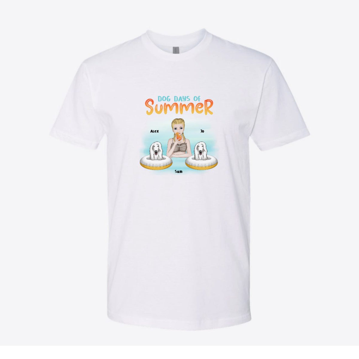 Dog Days of Summer Mom Custom Tee