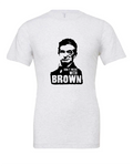 Don't Mess With Brown design on a white t-shirt