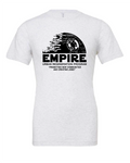 EMPIRE Urban Regeneration Program design on a white t-shirt