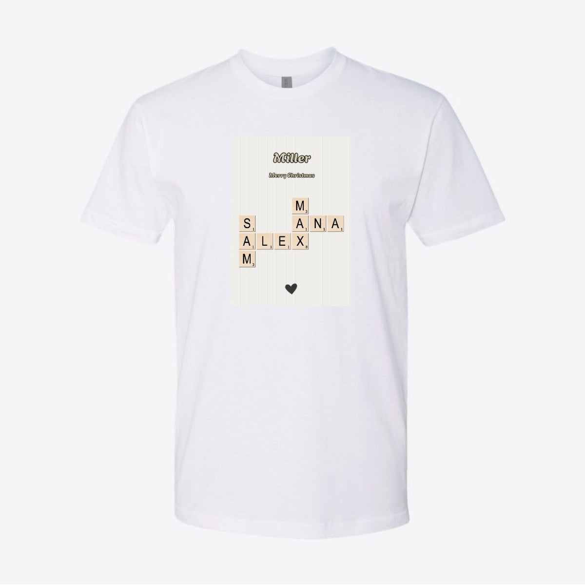 Family Crossword Custom Tee