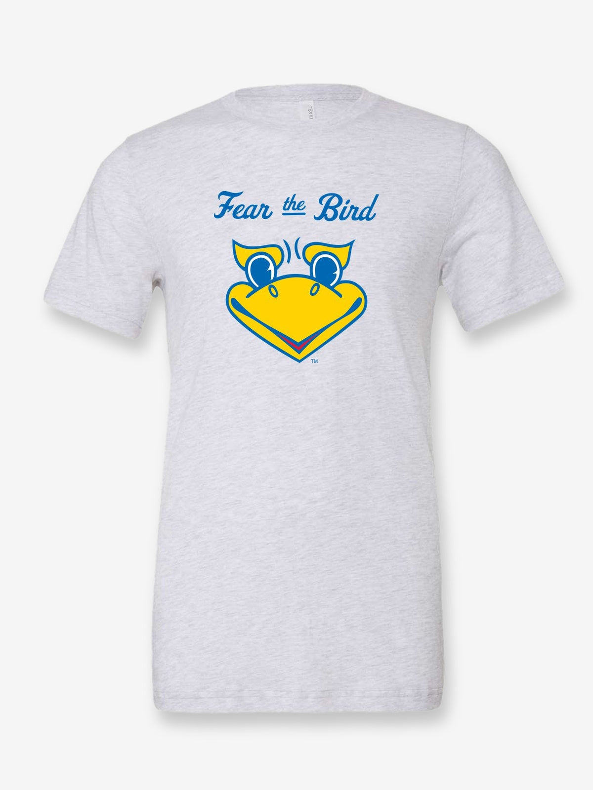 Fear the Bird on a white t-shirt