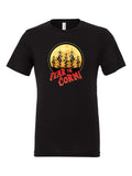 Fear the Corn on a black t-shirt