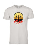 Fear the Corn on a cement gray t-shirt