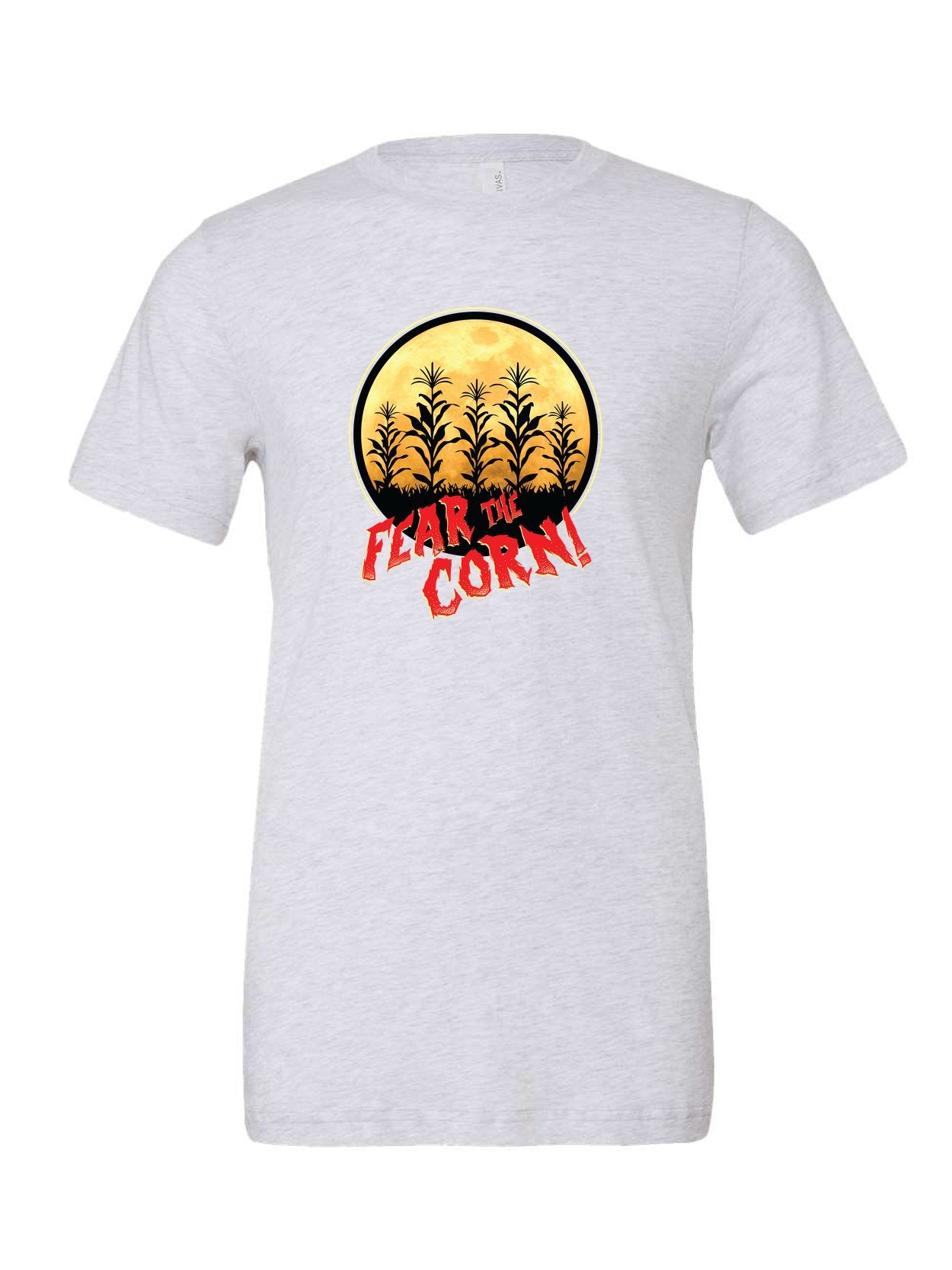 Fear the Corn on a white t-shirt