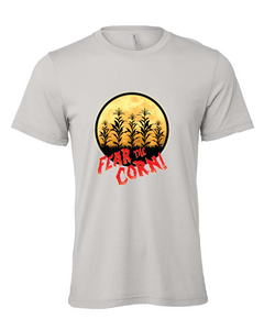 fear holloween scary movie children of the corn book gray tshirt t-shirt 