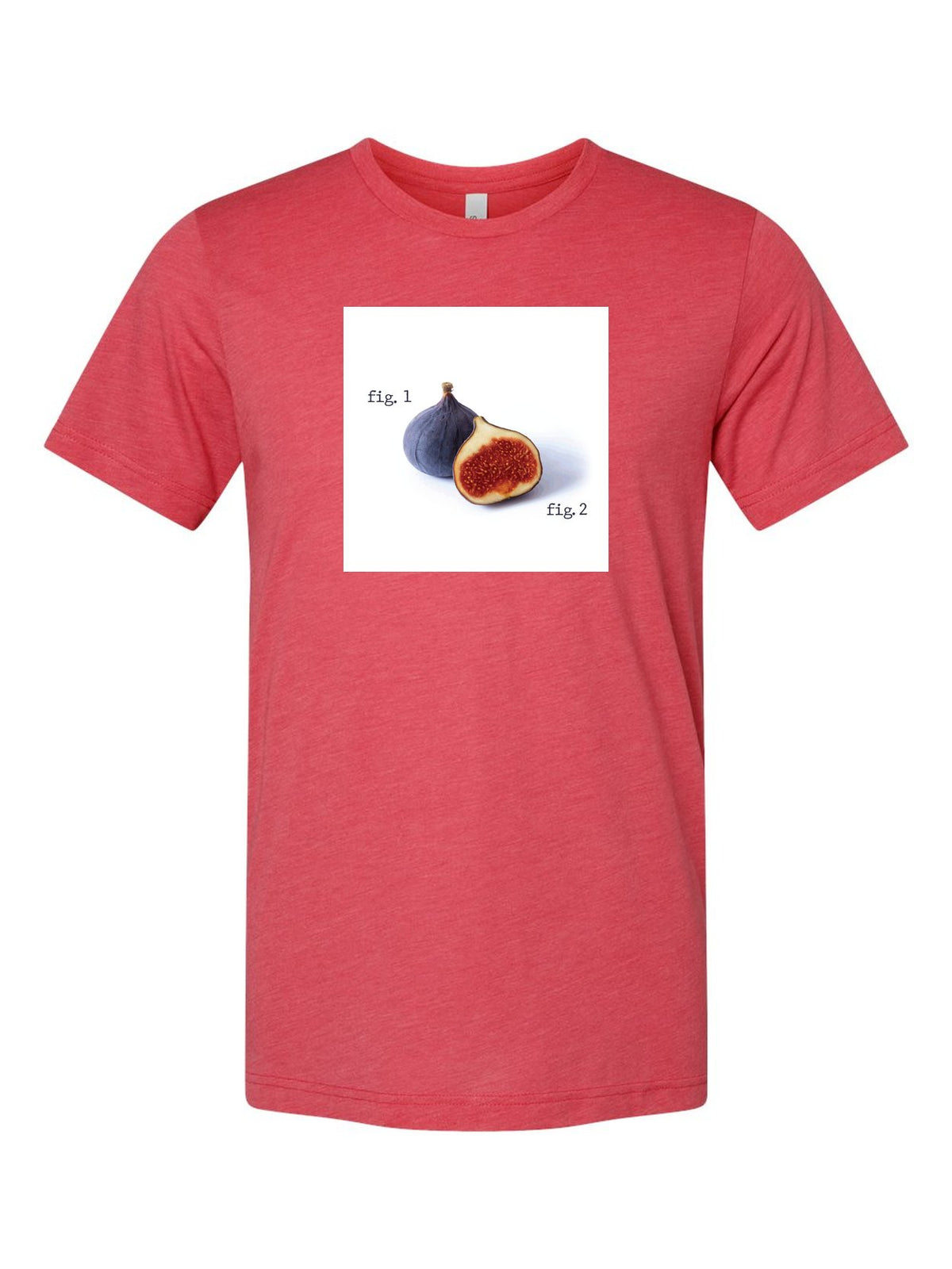 Fig. 1 Fig. 2 on a true red t-shirt
