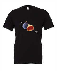 fig figure funny pun black tshirt t-shirt 