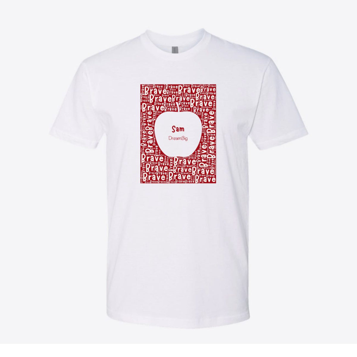 First Grade Word Cloud Custom Tee