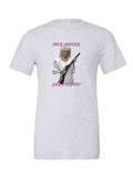 Fuck Around and Find Out on a white t-shirt