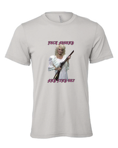 dolly parton funny gray tshirt t-shirt 