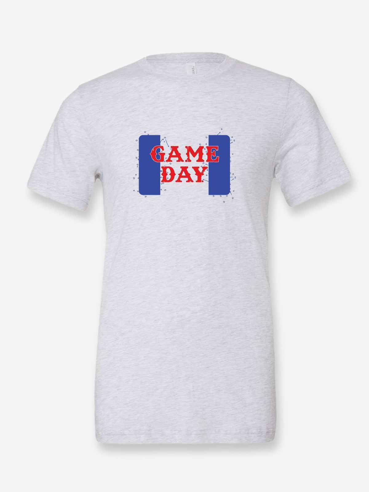 Game Day on a white t-shirt