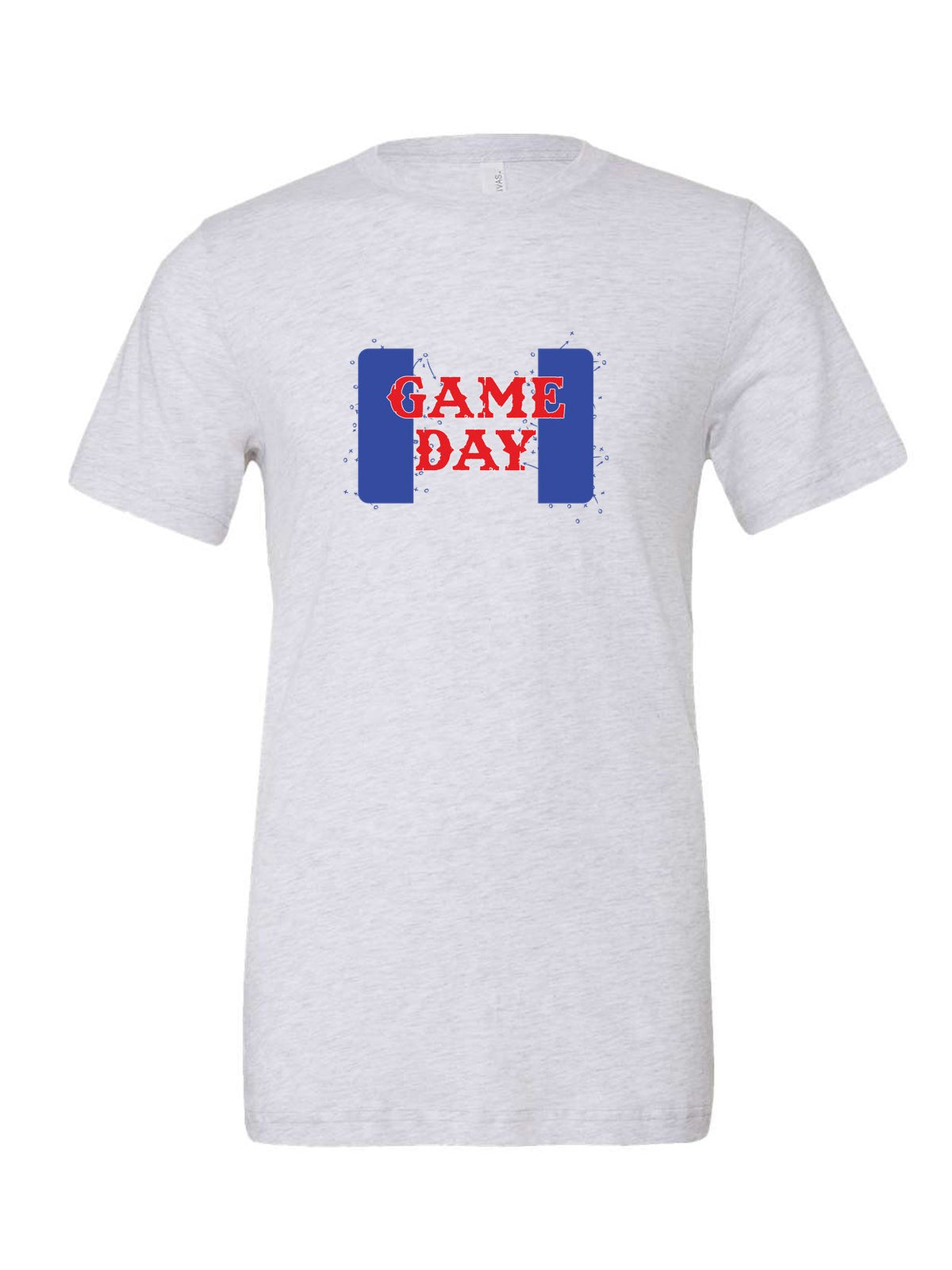 Game Day on a white t-shirt