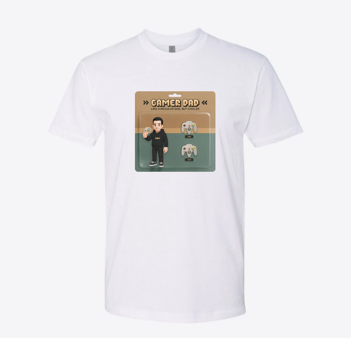 Gamer Dad Custom Tee